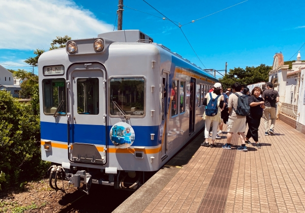 picture of the Choshi Electric Railway Line